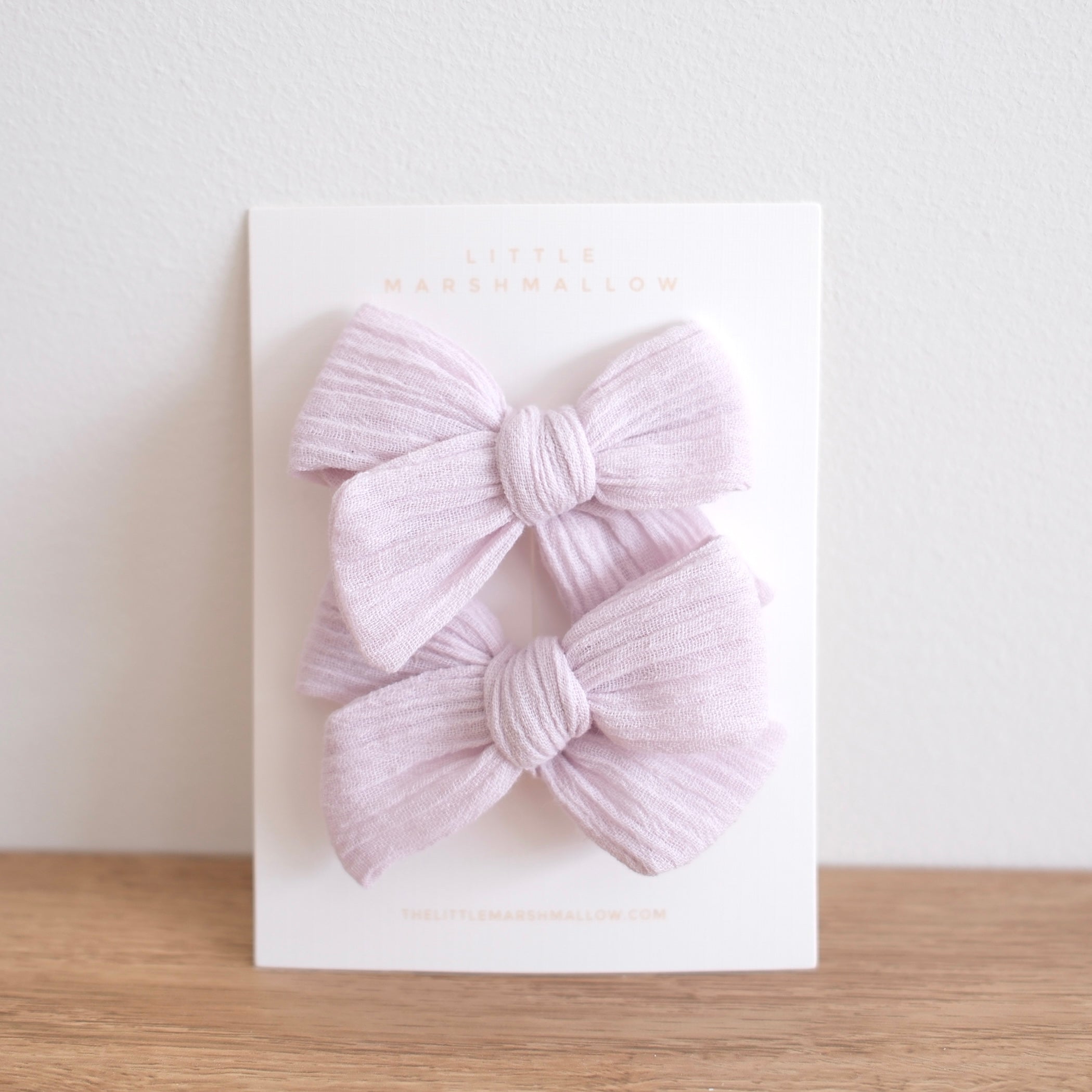 Pinwheel Pigtail Set // Lilac Haze