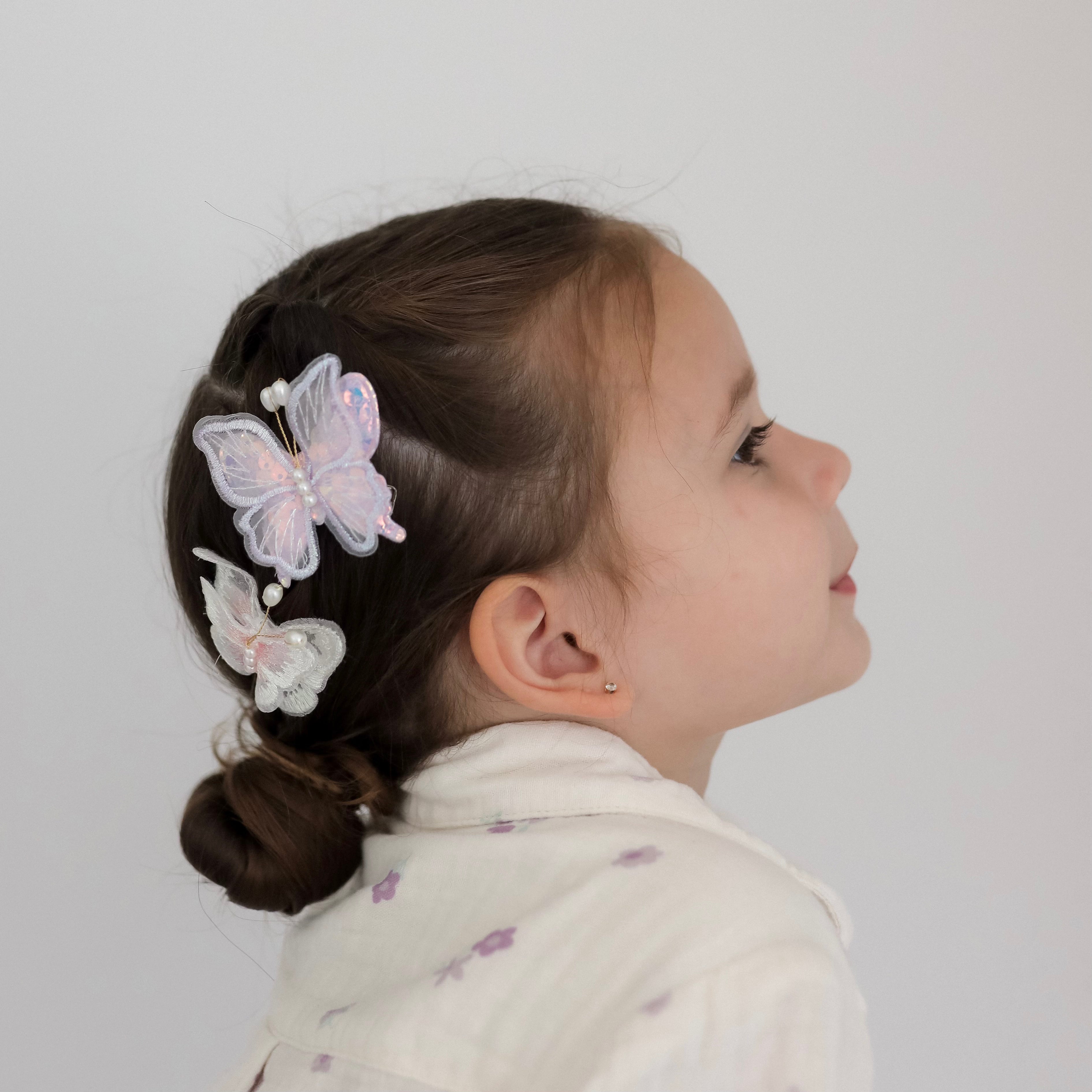 Butterfly Clip | Fairy Floss - Lilac
