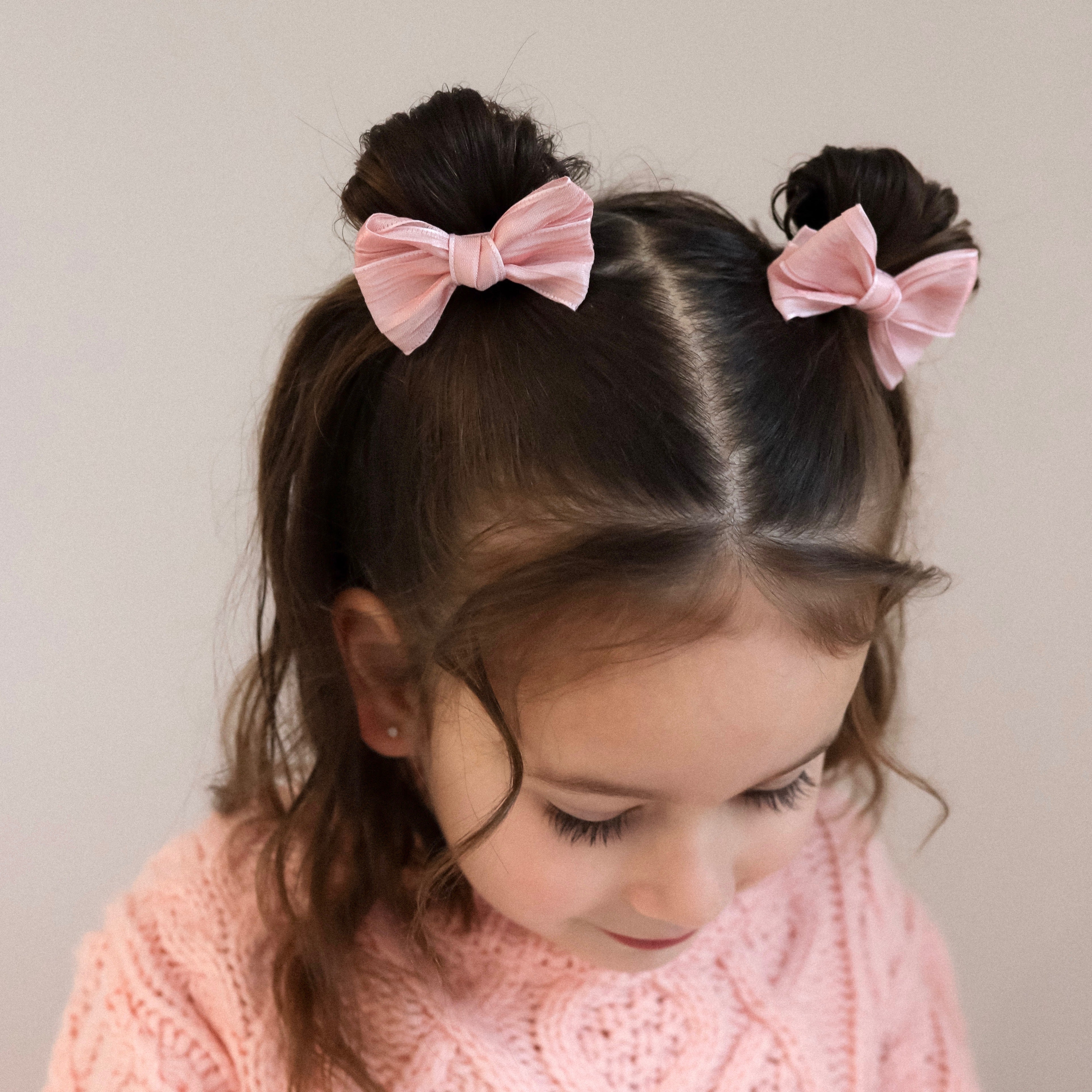 Pixie Pigtail Set | Whisper Pink