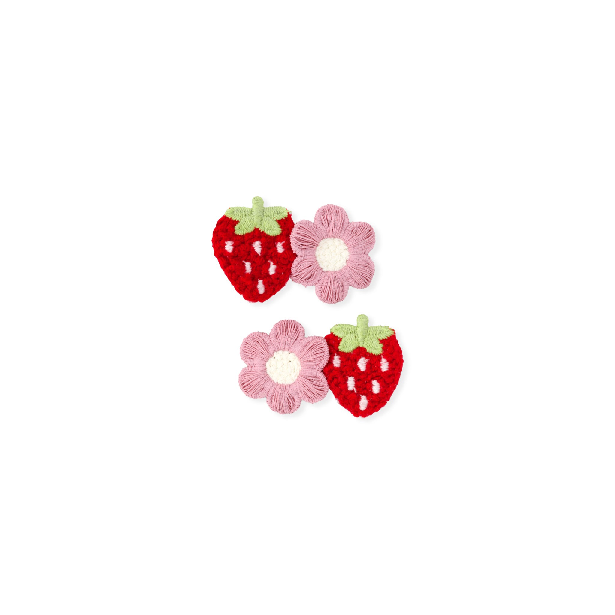 Clip Pigtail // Berry Bloom - Plum