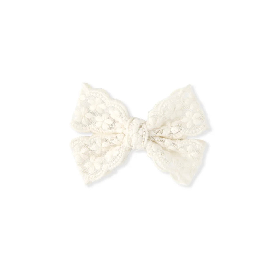 Pixie Bow | Cream Blossom