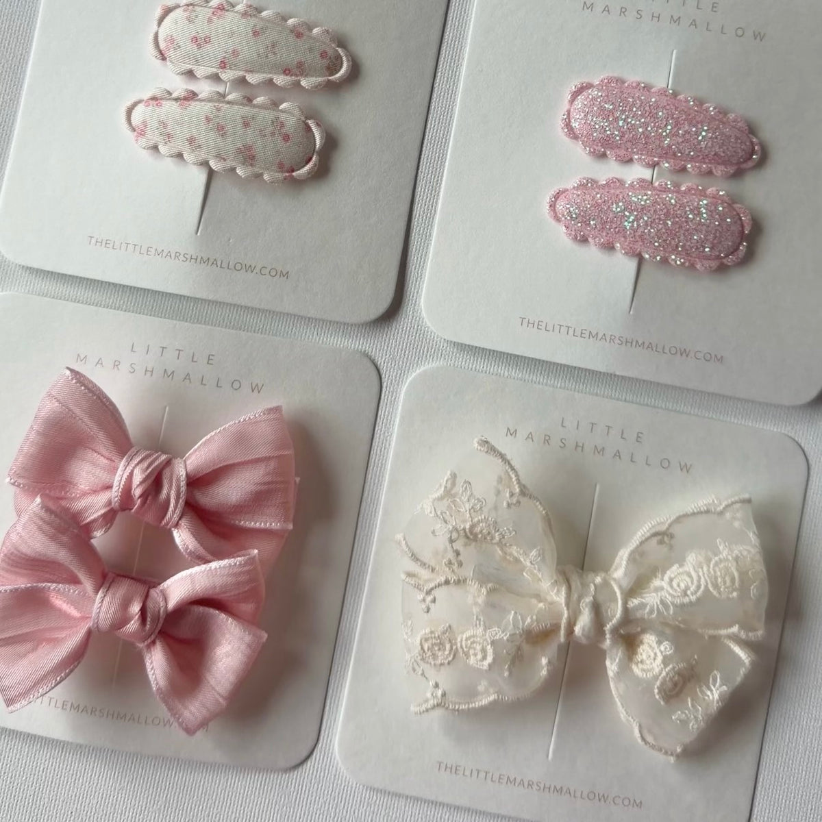 Pixie Bow | Iris - Misty Cream