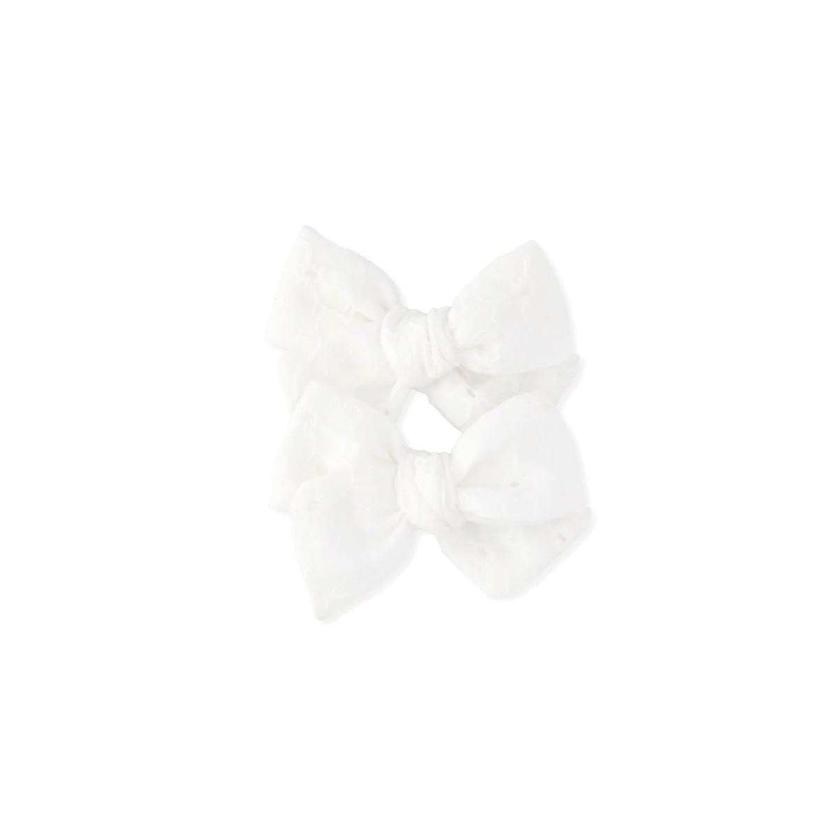Pinwheel Pigtail Set | Summer Eyelet