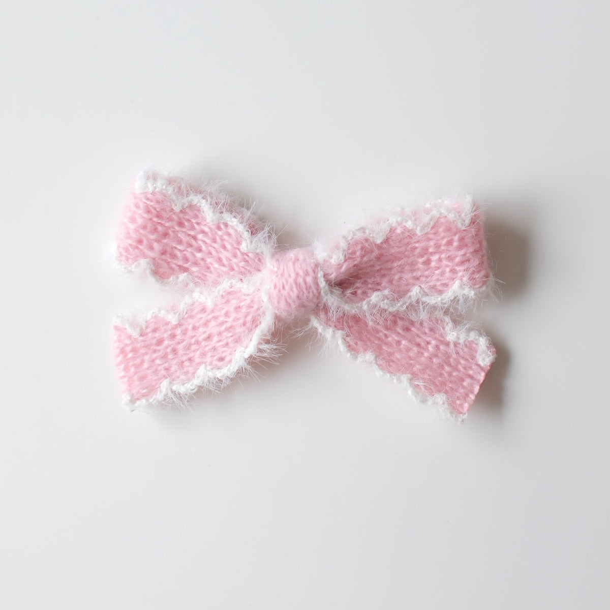 Knit Bow | Pink Gingerbread