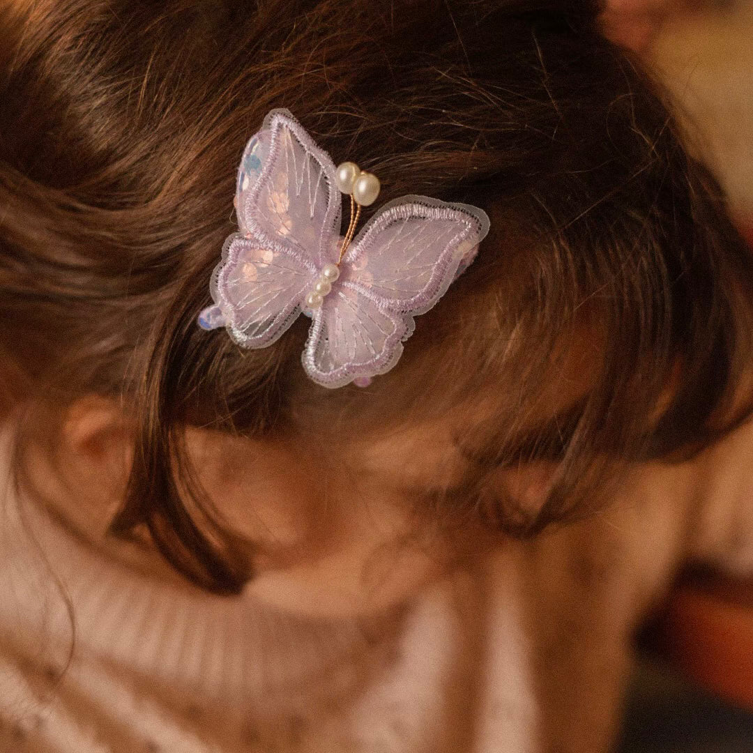 Butterfly Clip | Fairy Floss - Lilac