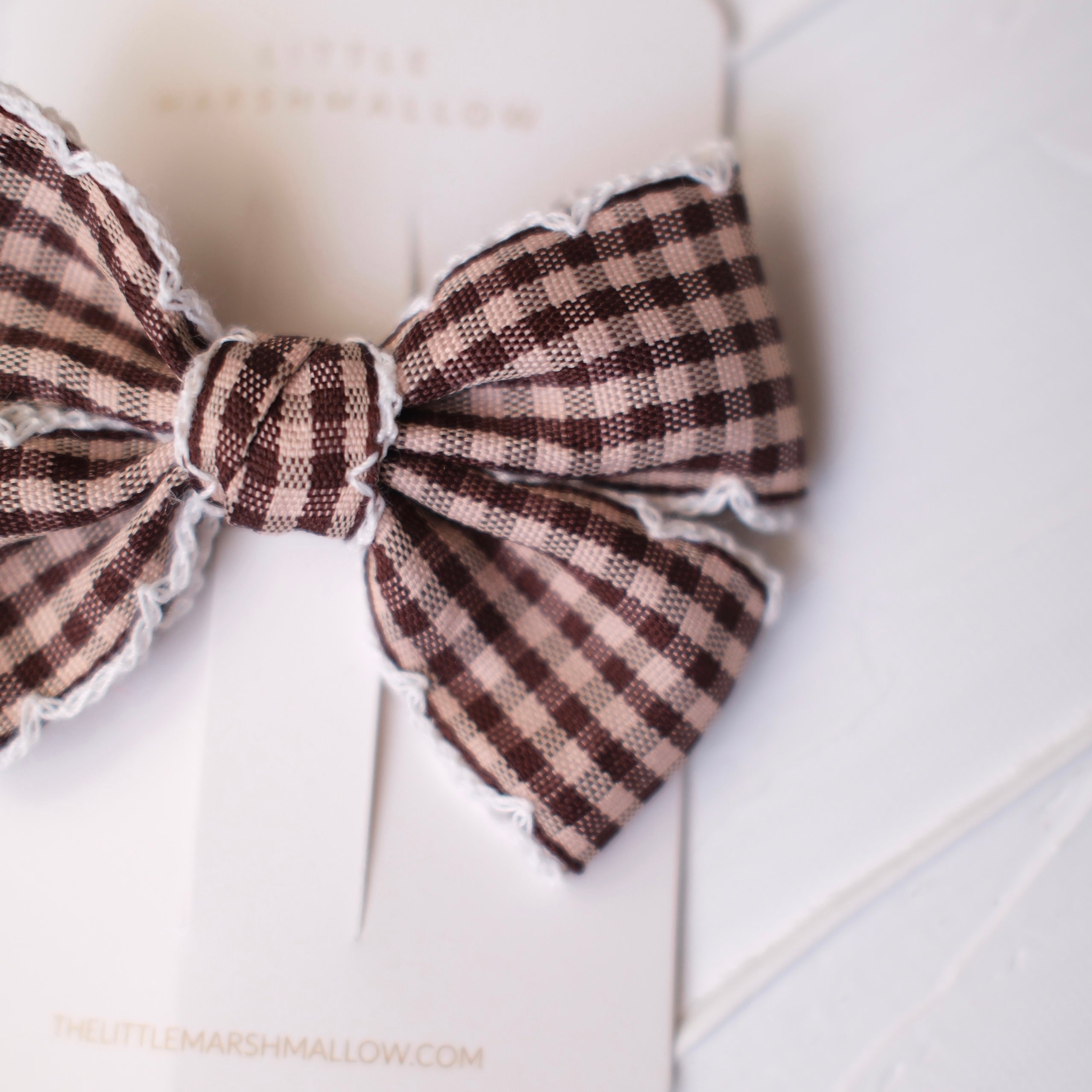 Pixie Bow | Daydream Gingham