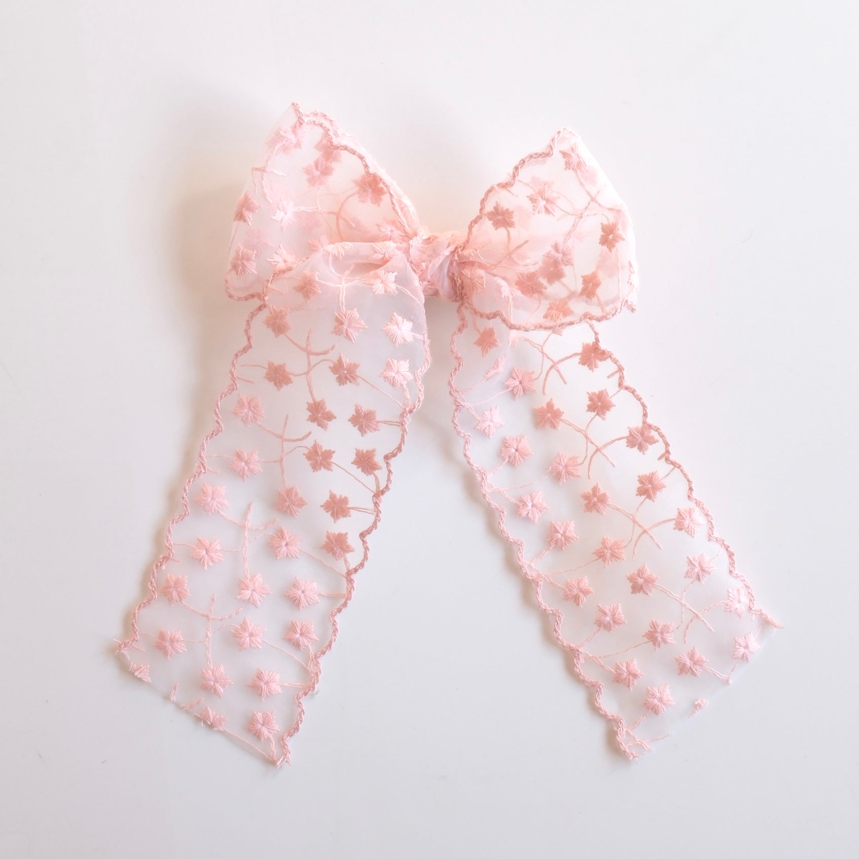 Longtail Bow | Rose Veil