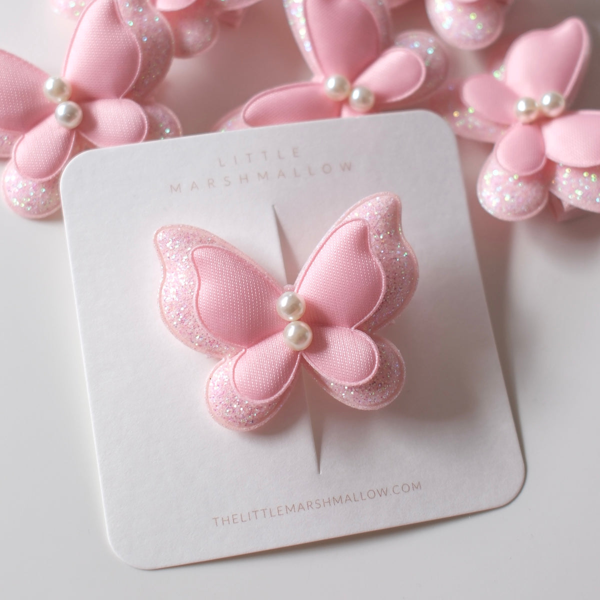 Butterfly Clip | Pink Twinkle
