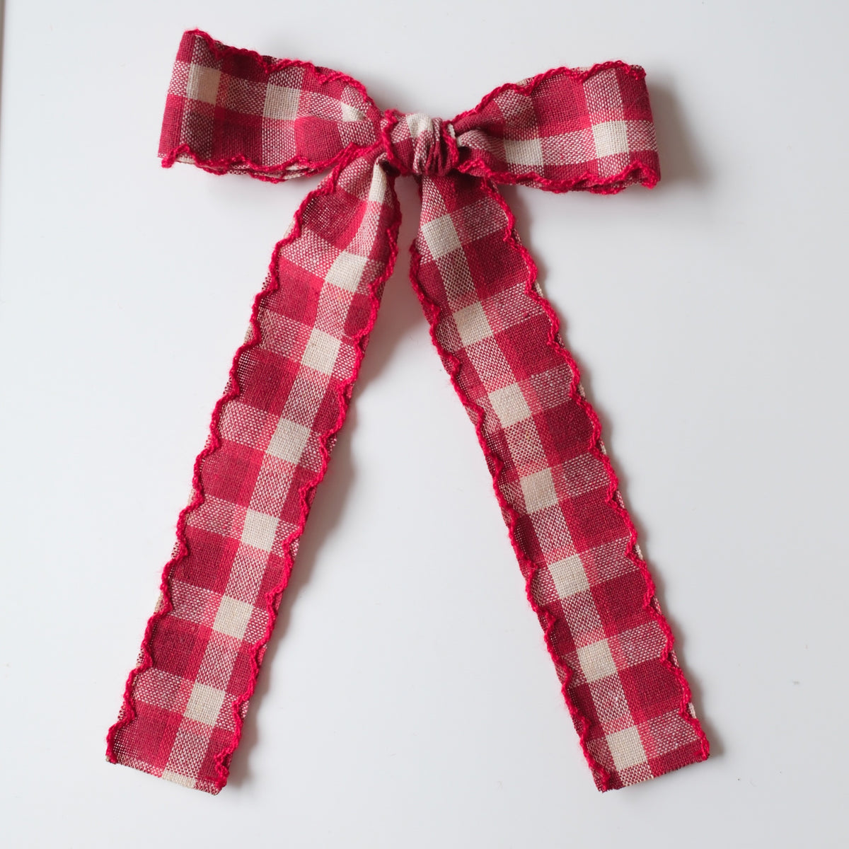 Longtail Bow | Noel Gingham