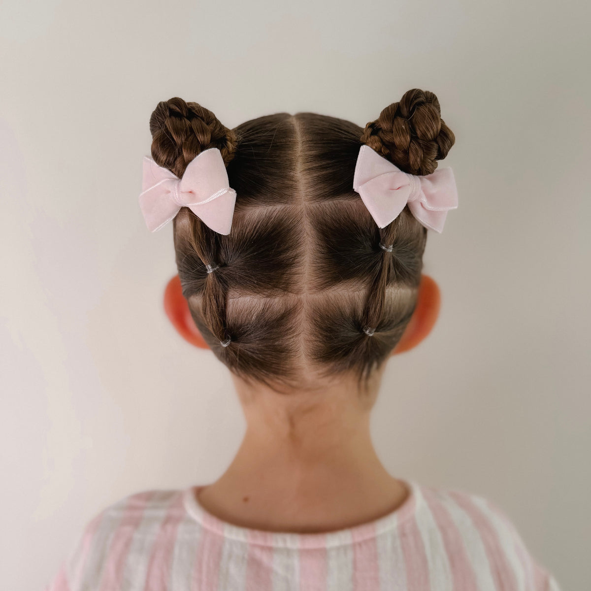 Pixie Pigtail Set | Baby Pink