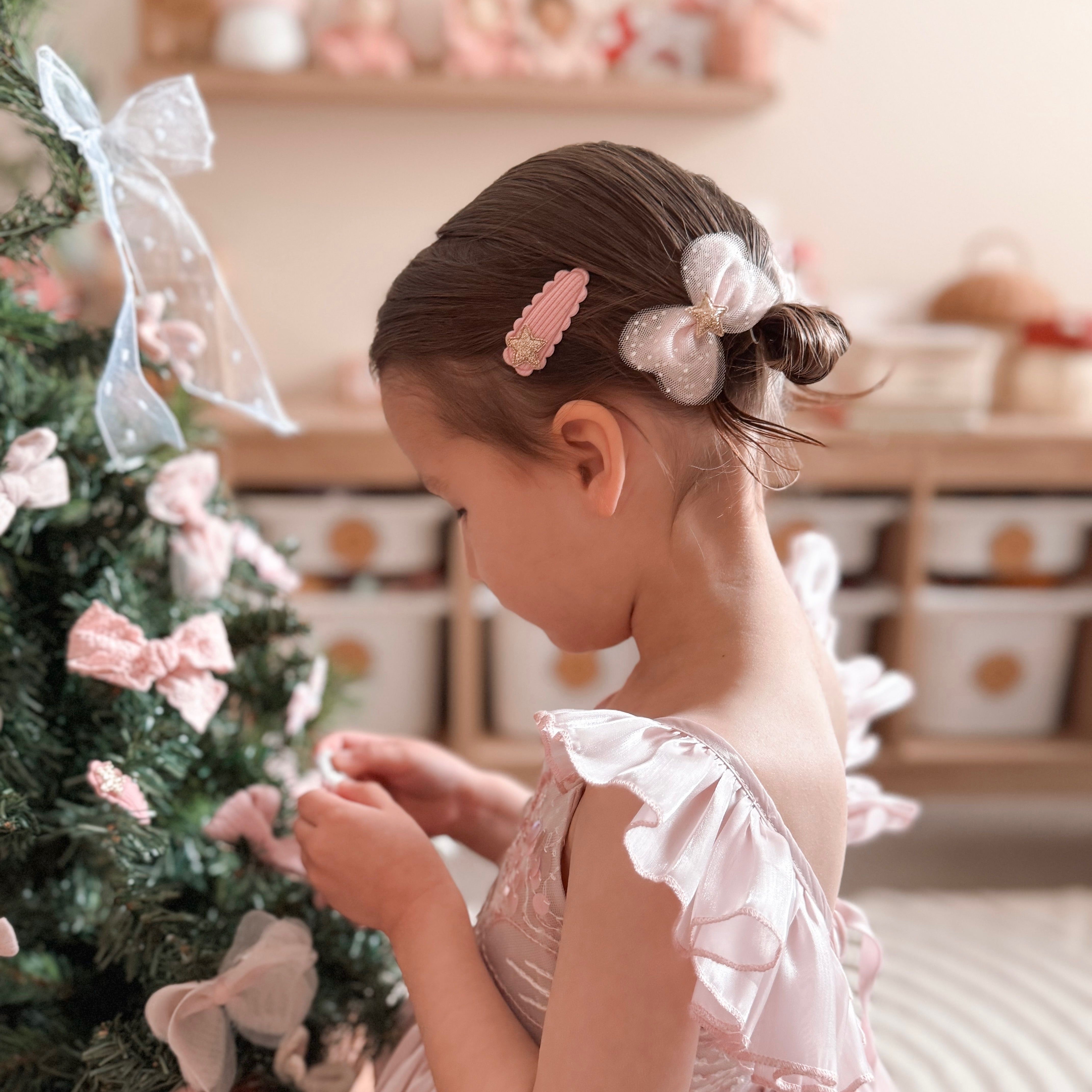 Mini Blossom Pigtail Set | Twinkle