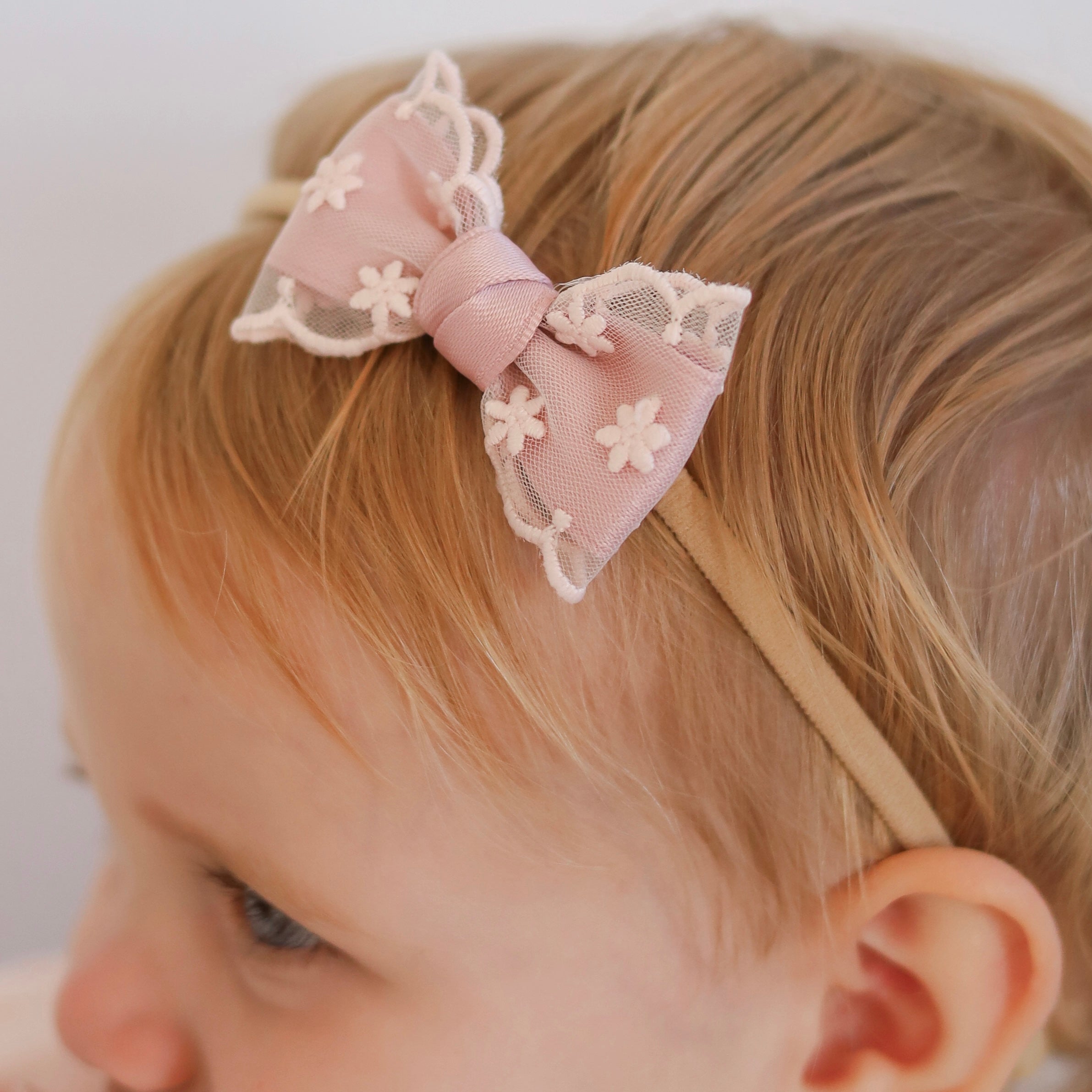 Petal Bow | Rosy Blossom