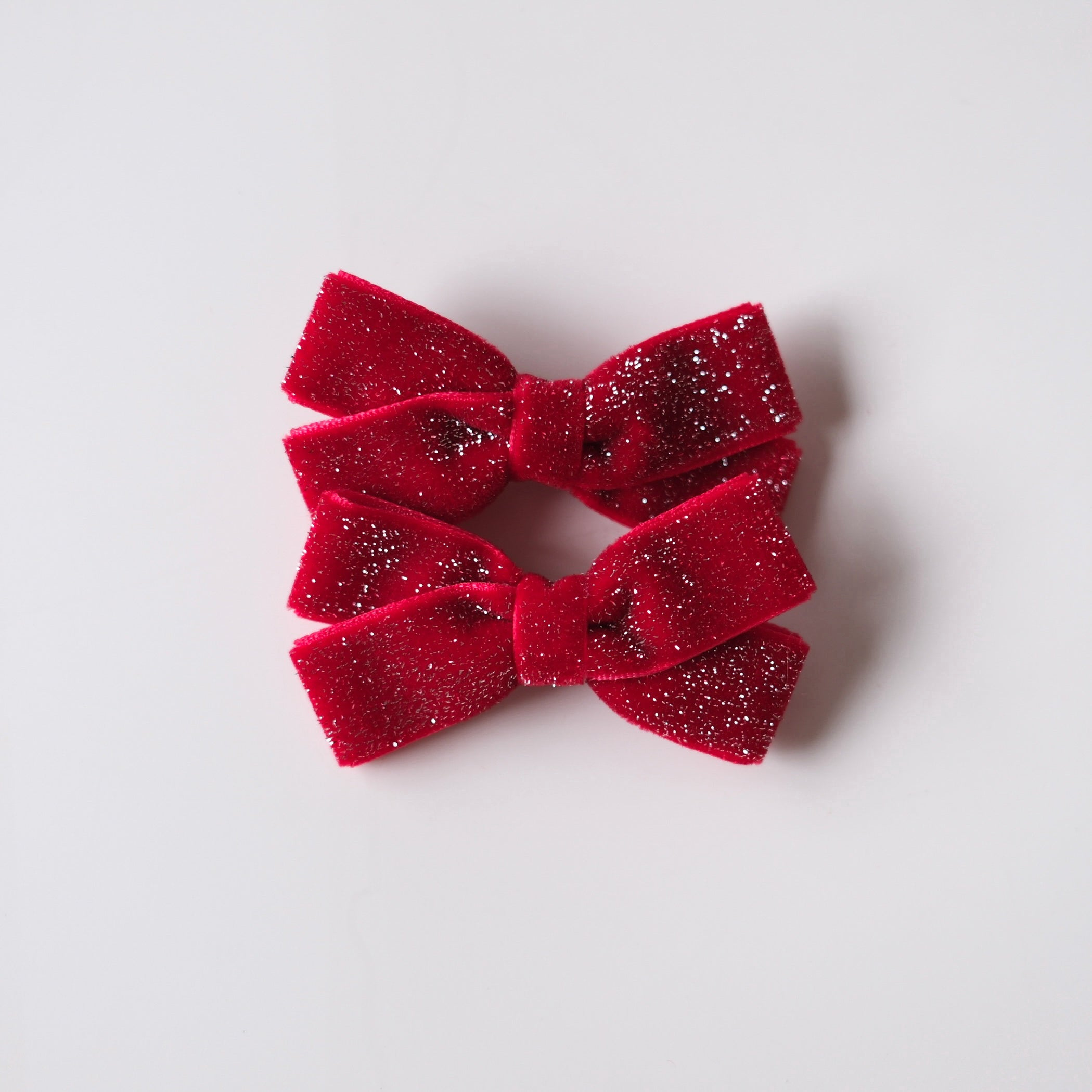 Velvet Pixie Pigtail Set | Christmas Twinkle