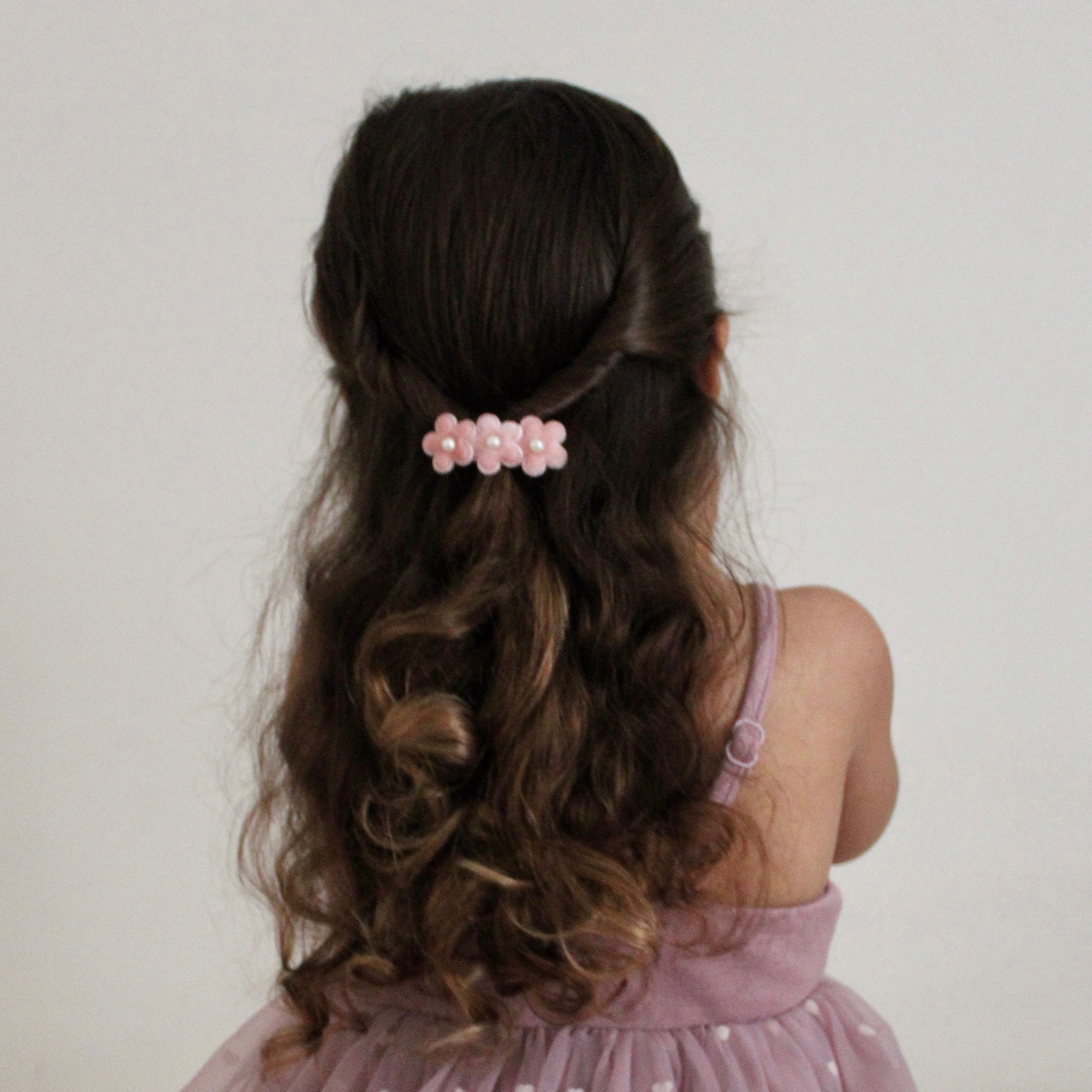 Clip | Pink Velvet Daisy