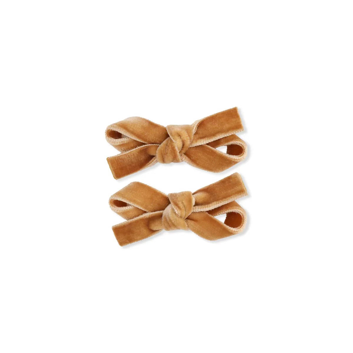 Petite Velvet Pigtail Set // Honey Haze