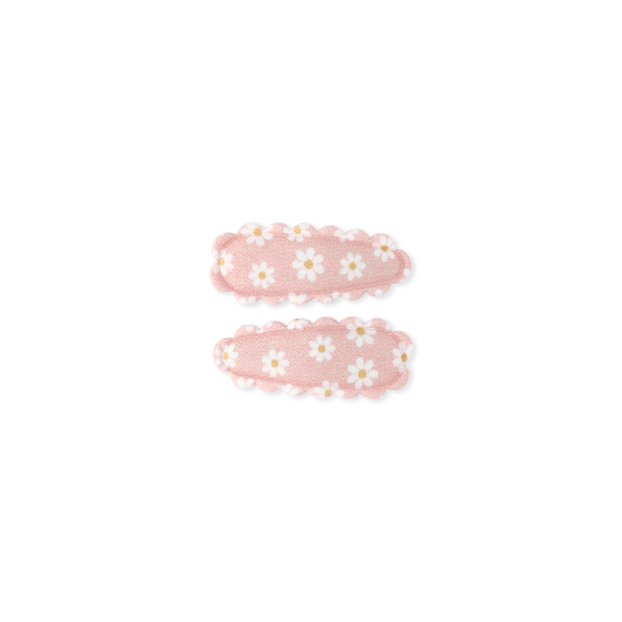 Dainty Snap Clips | Apricot Daisies
