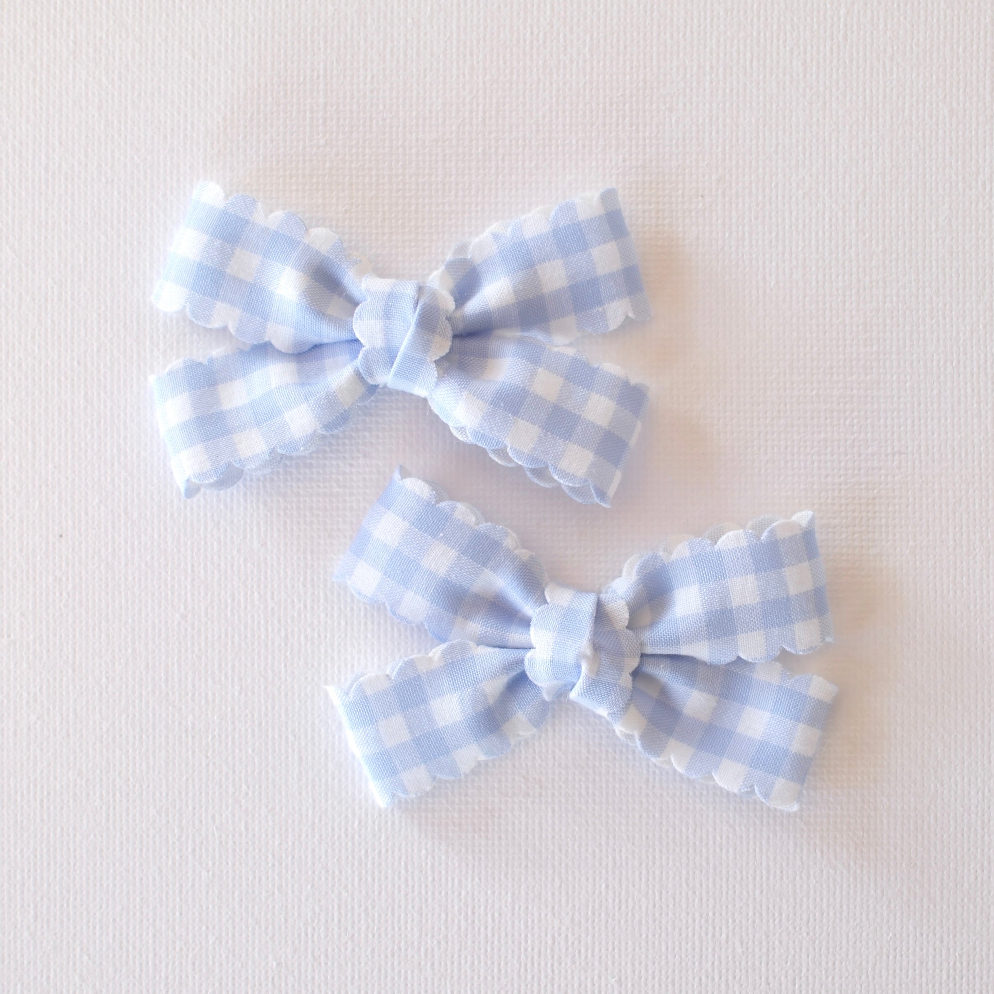 Pixie Pigtail Set | Bluebird Gingham