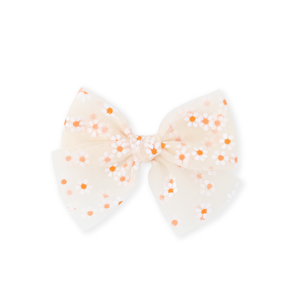 Classic Tulle Bow // Citrus Daisies