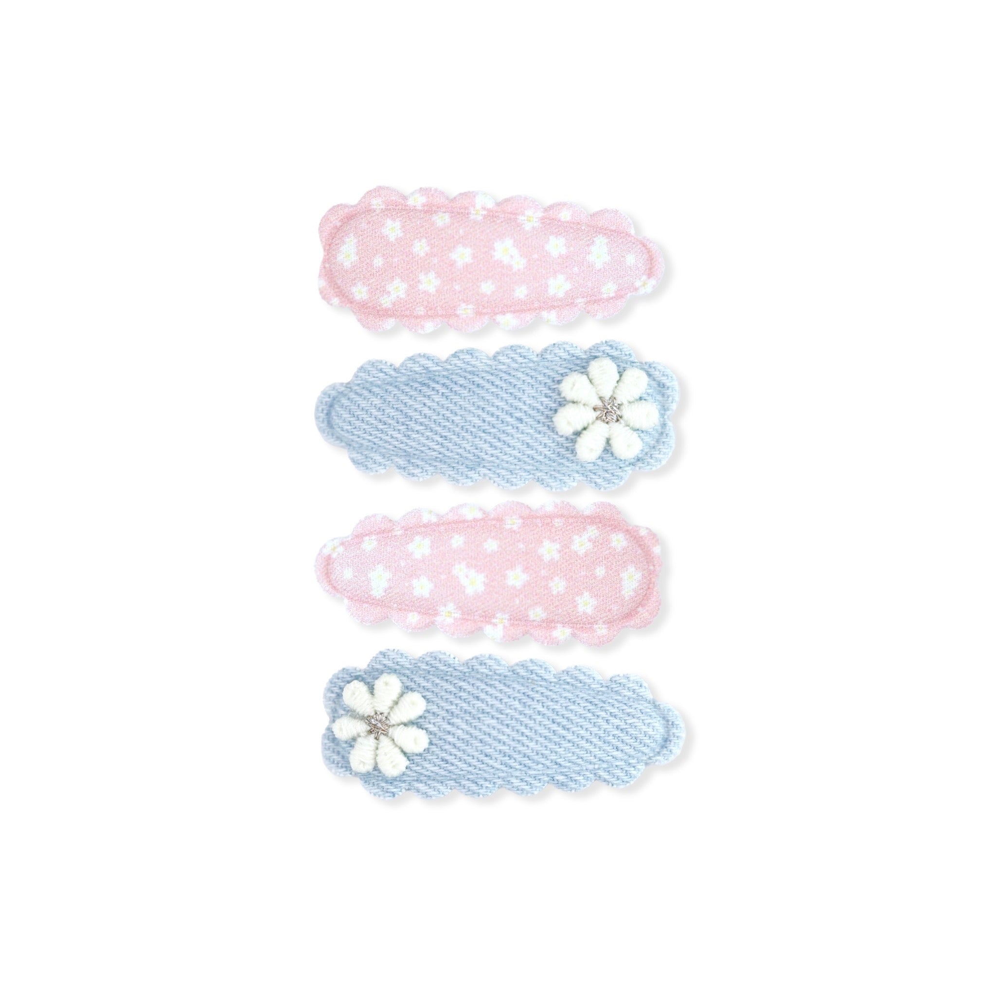 Clip Set | Daisies & Denim