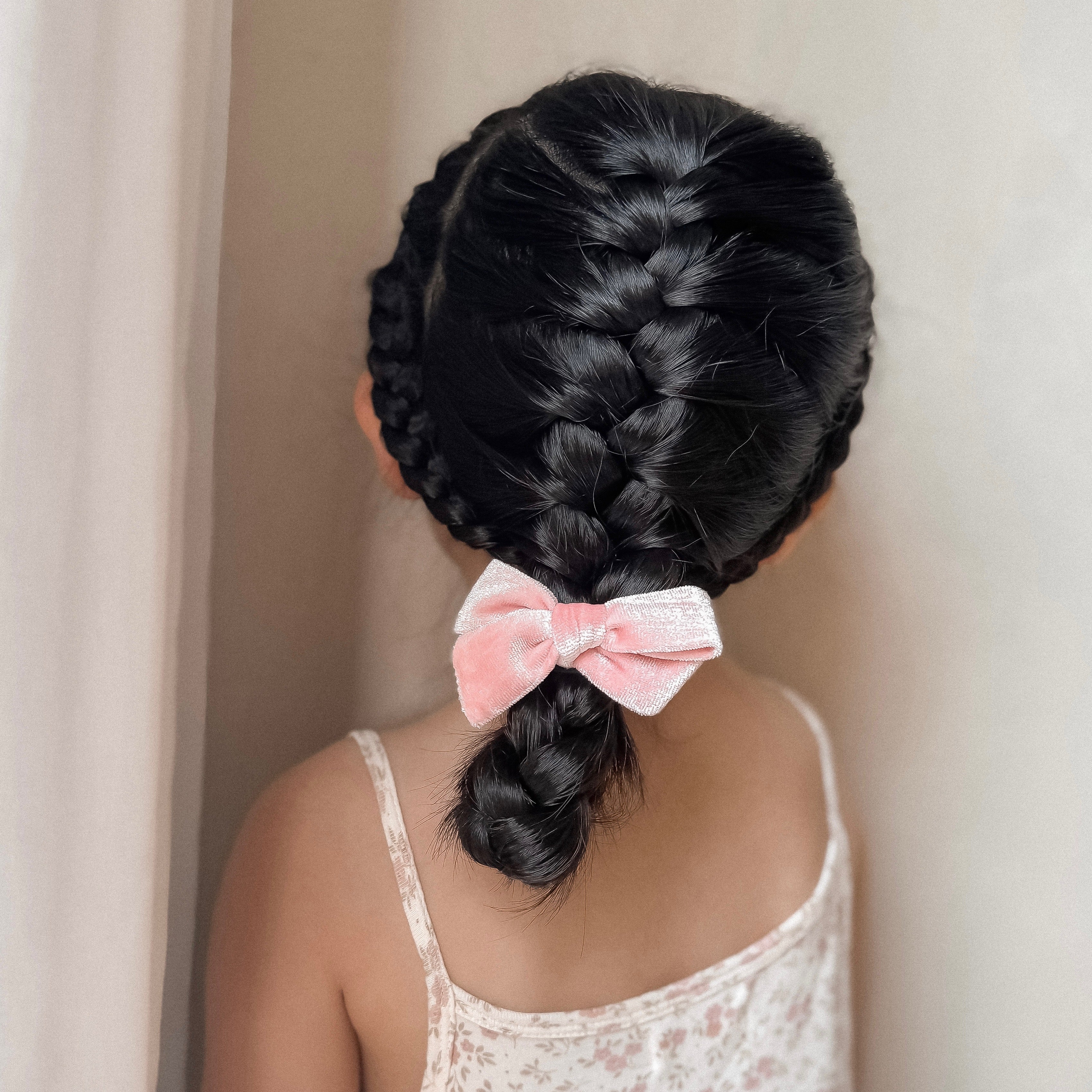 Classic Bow | Pink Velvet