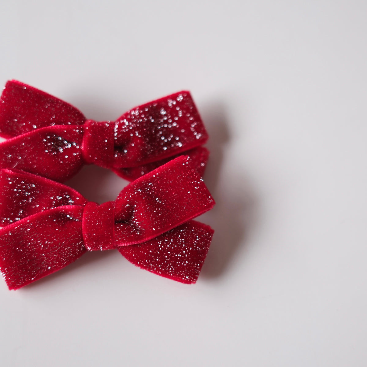 Velvet Pixie Pigtail Set | Christmas Twinkle