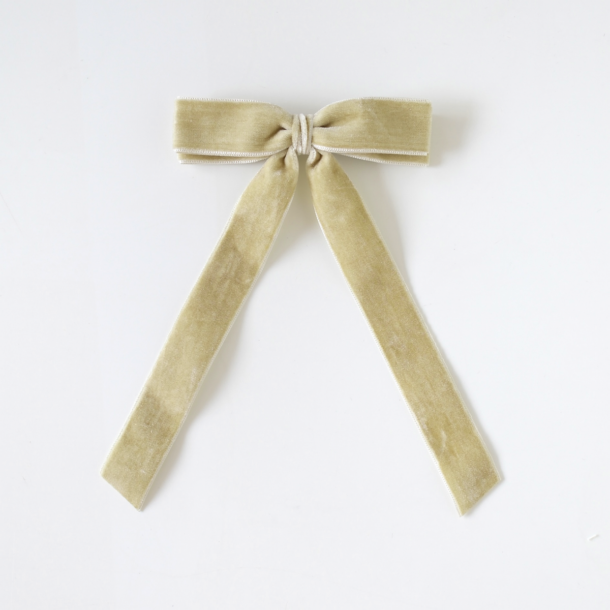 Longtail Bow | Sage Velvet