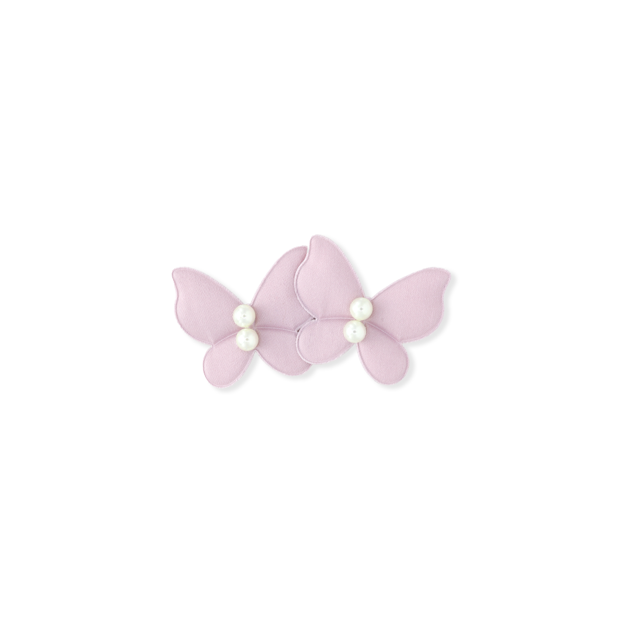 Double Butterfly Clip | Soft Orchid