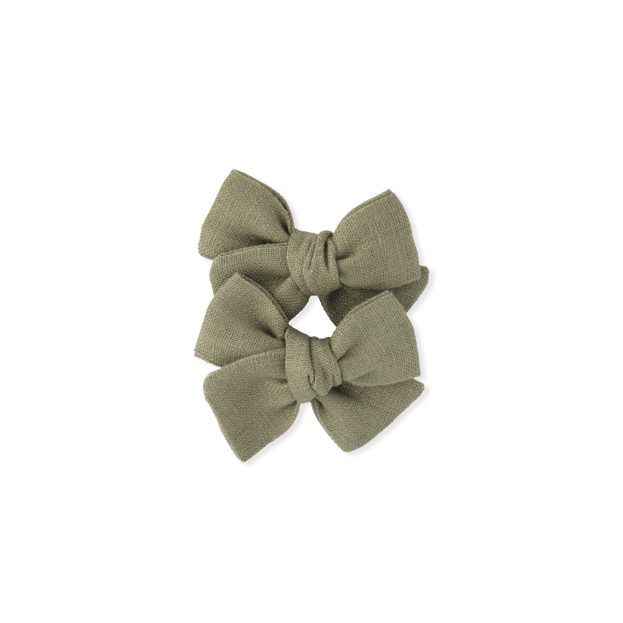 Pinwheel Pigtail Set // Woodland
