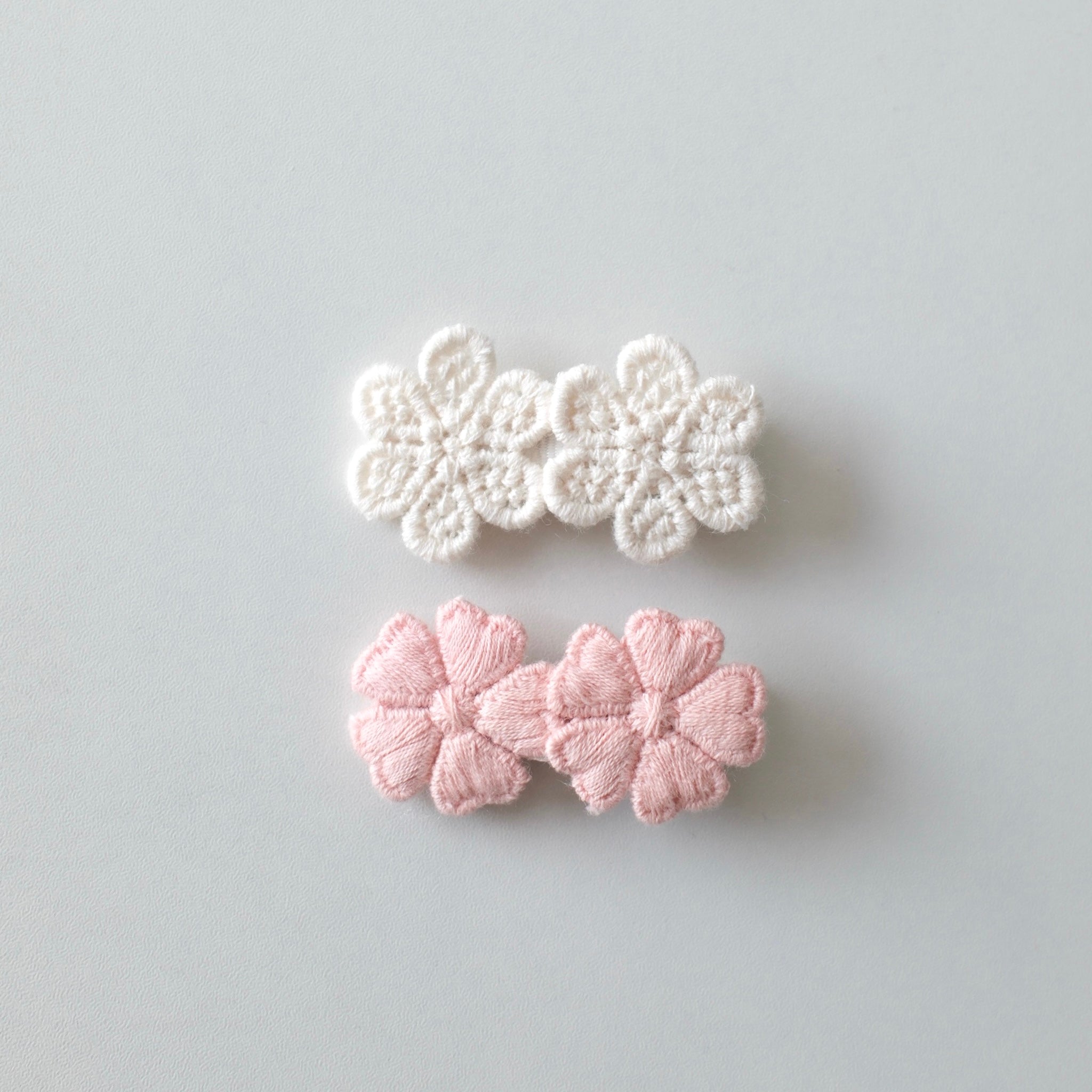 Clip Set | Meadow Lace & Pink Blossom
