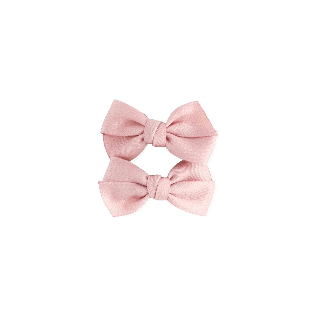 Ribbon Pigtail Set | Rosy Blush