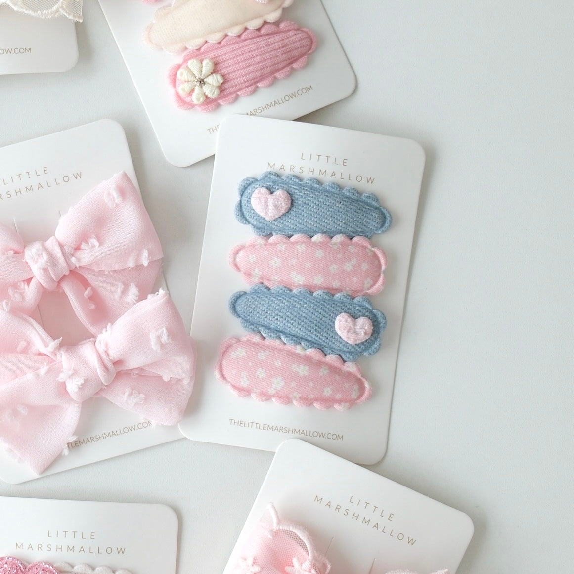 Clip Set | Blush Hearts