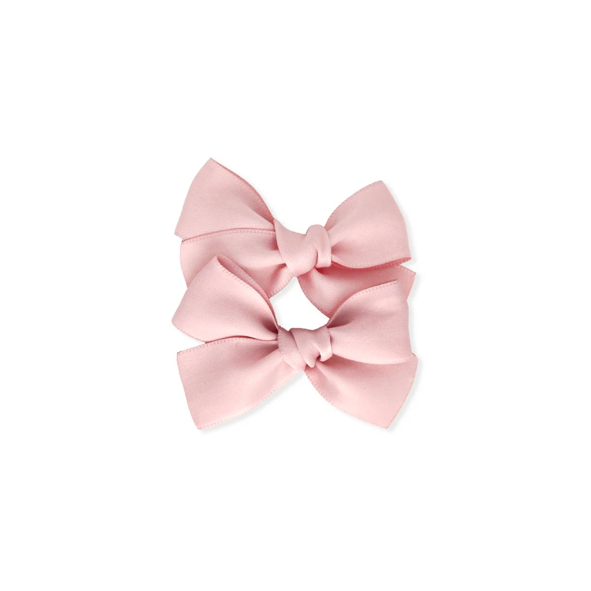 Satin Pigtail Set | Pink Champagne