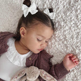 Pinwheel Pigtail Set // Whispering Petals