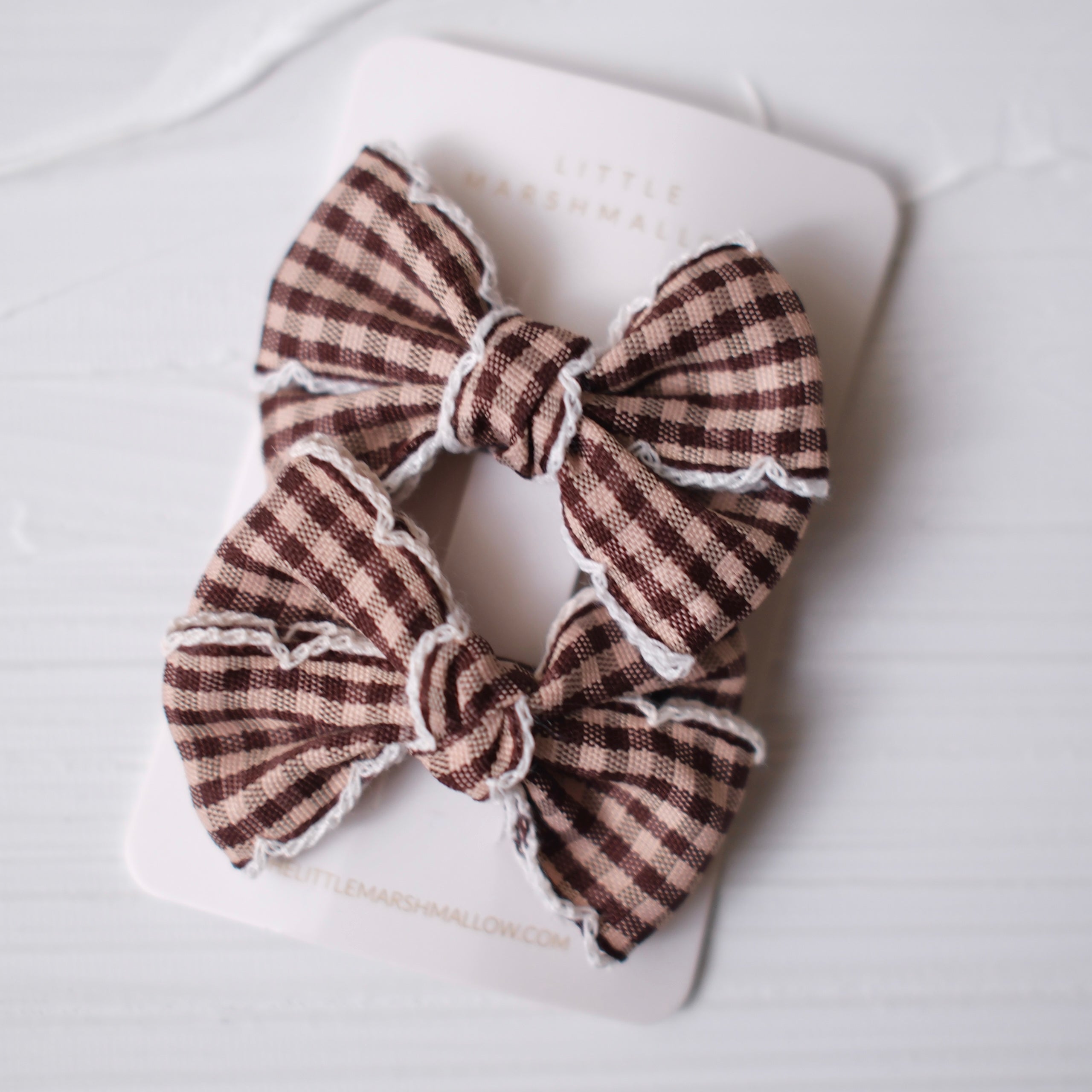 Pixie Pigtail Set | Daydream Gingham