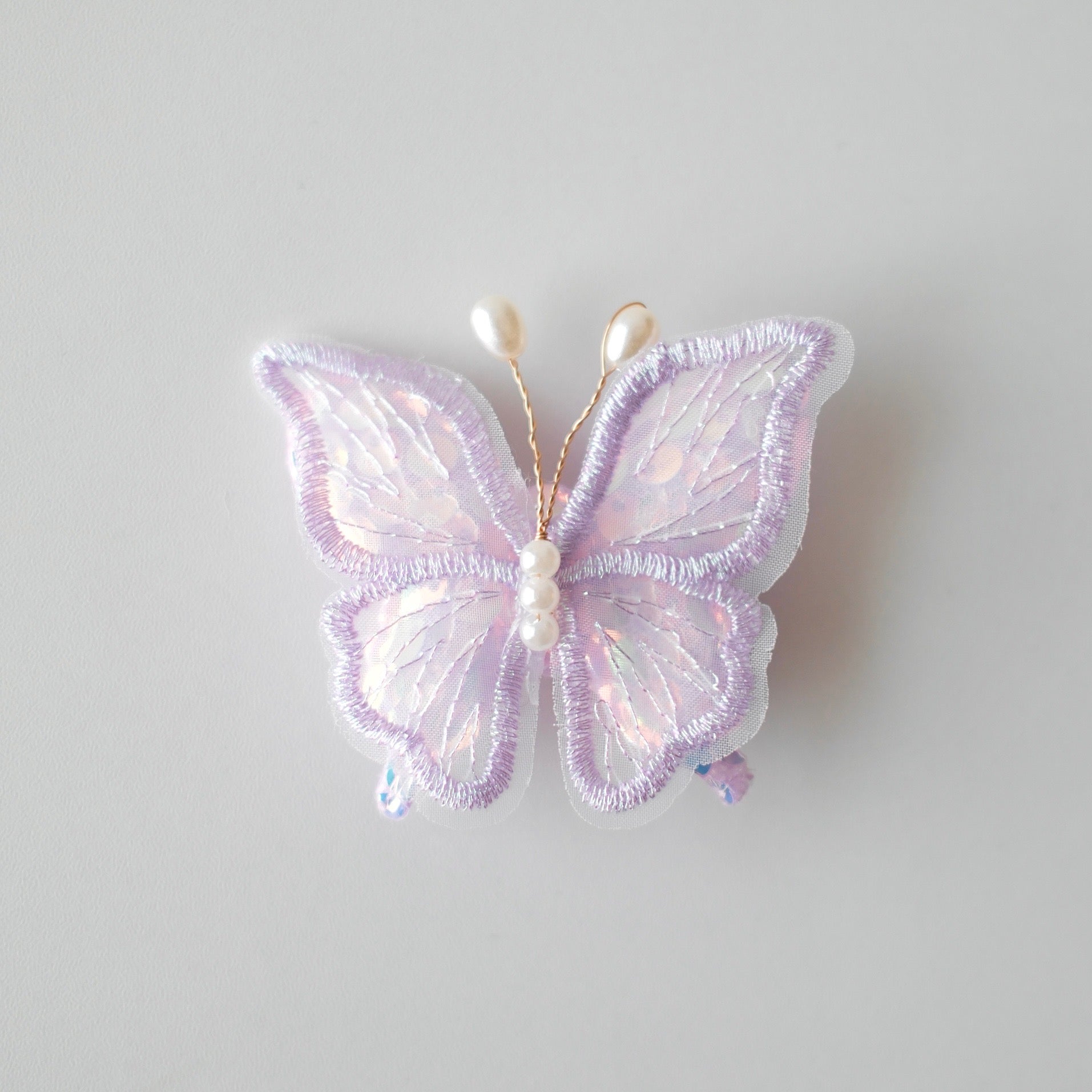 Butterfly Clip | Fairy Floss - Lilac