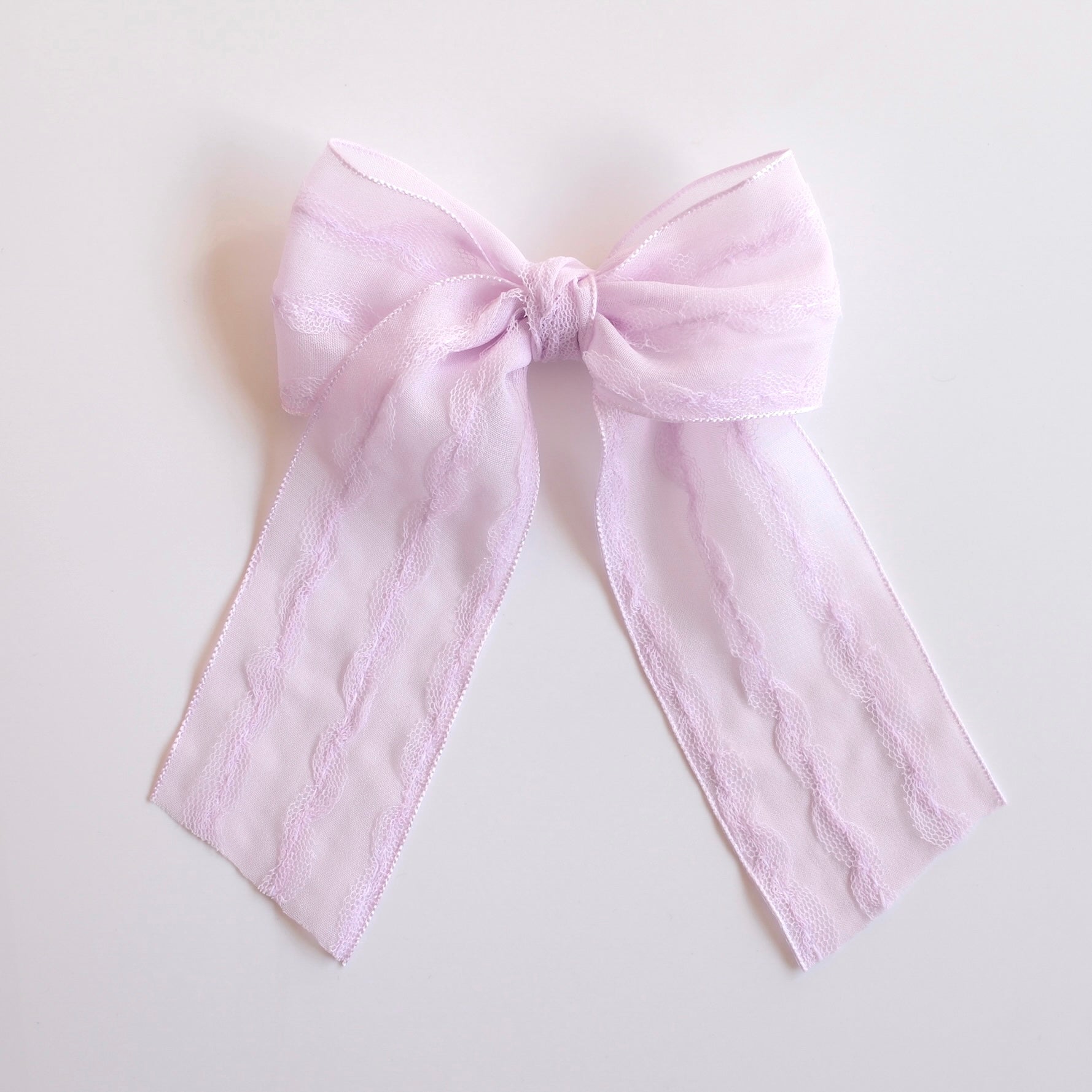 Longtail Bow | Wisteria Lace