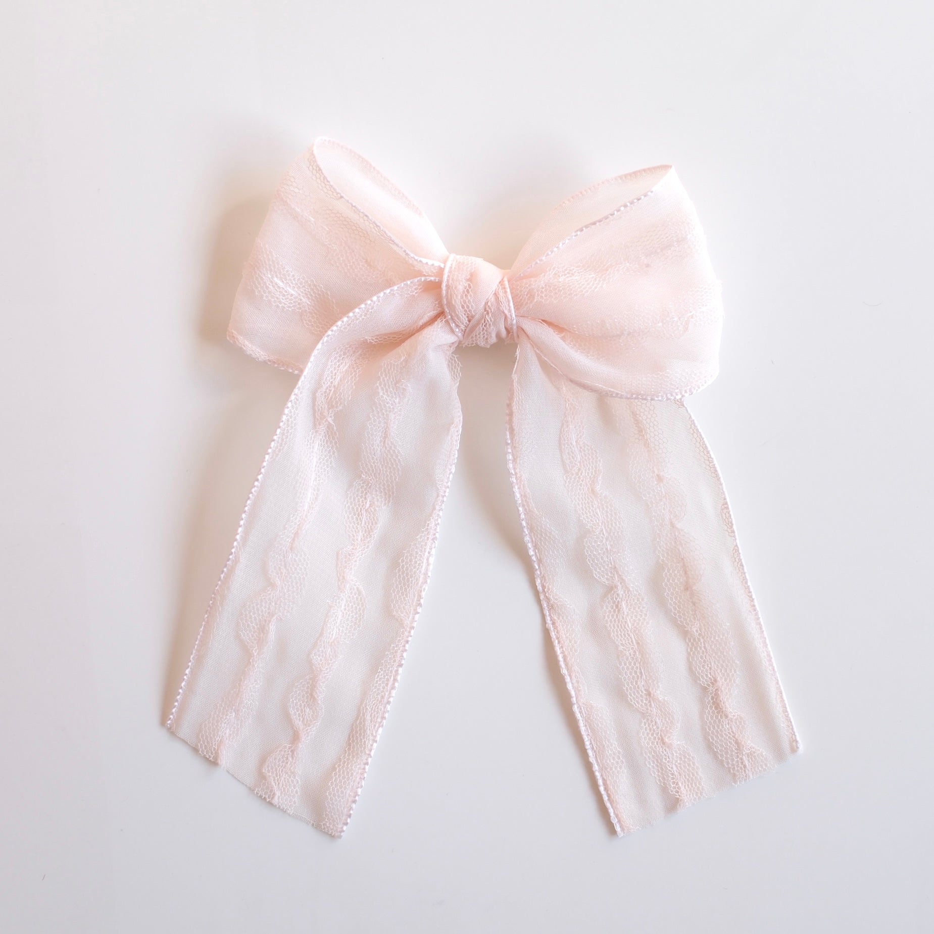 Longtail Bow | Soft Peachrose