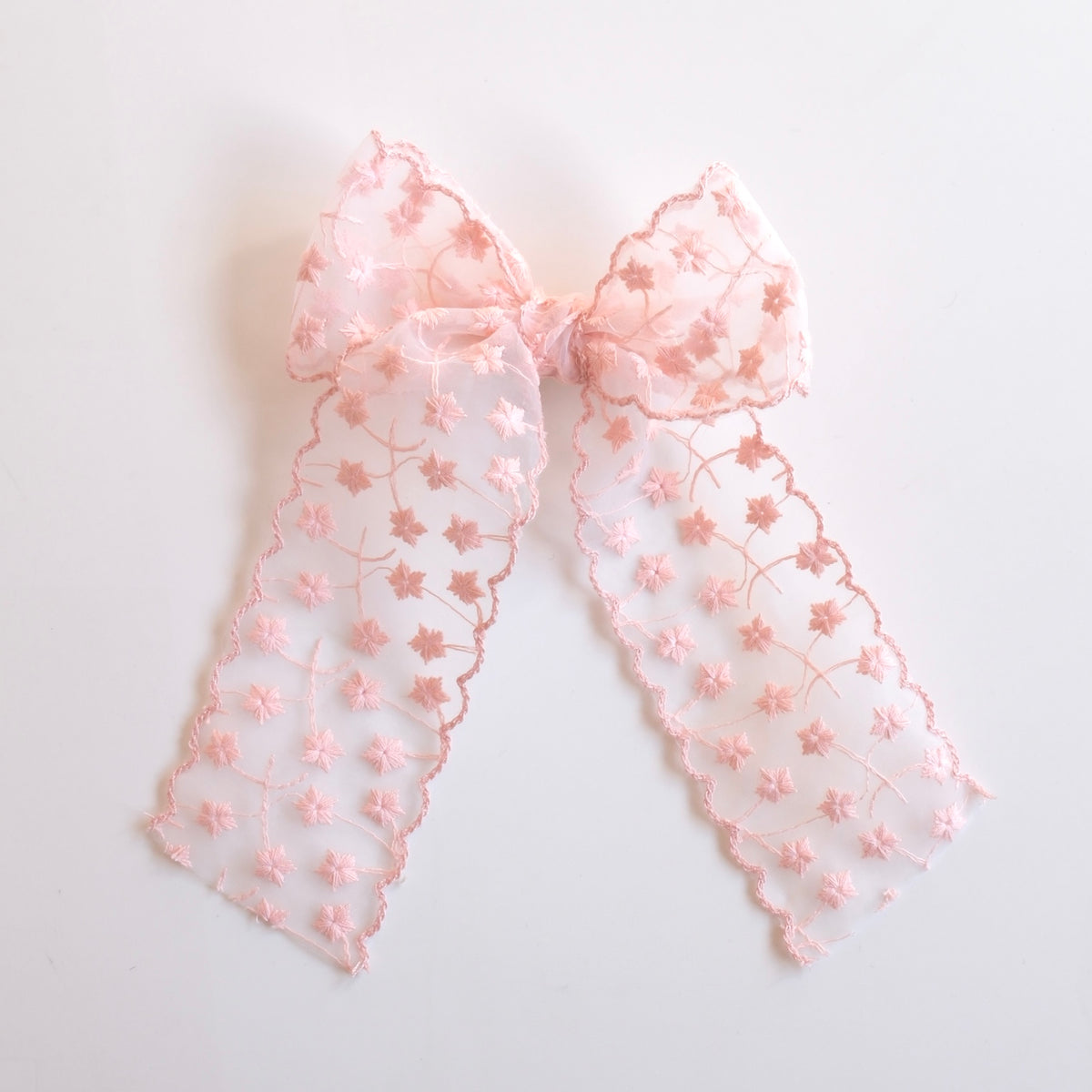 Longtail Bow | Rose Veil