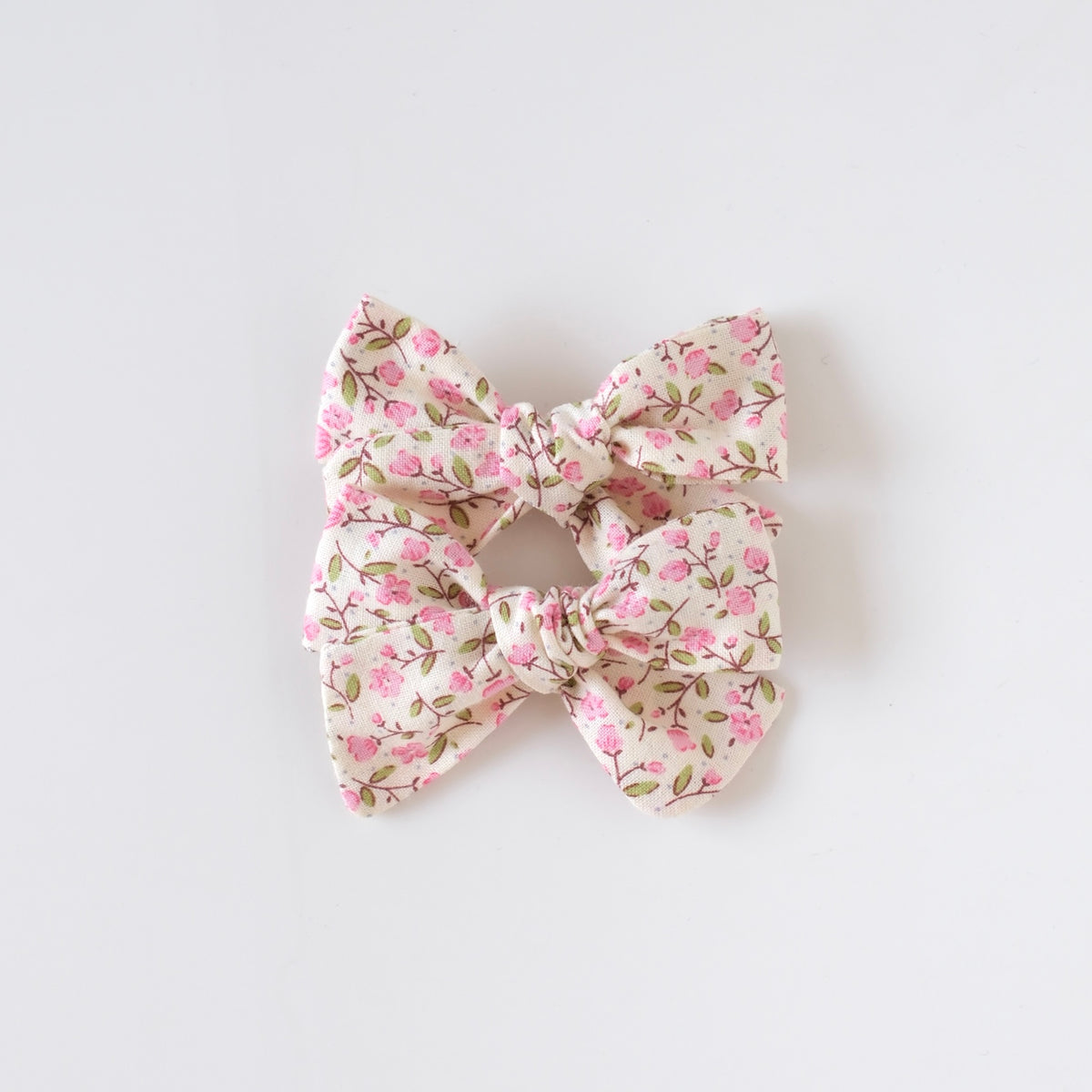 Pinwheel Pigtail Set | Little Rosebuds