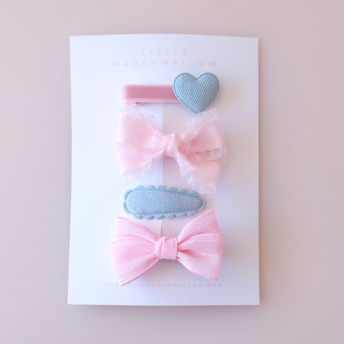 Sweetheart Set | Pinks & Denim