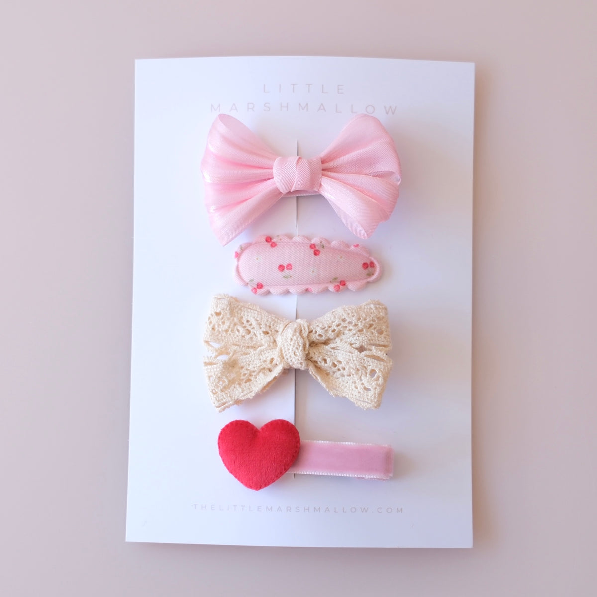 Sweetheart Set | Cherry Darling