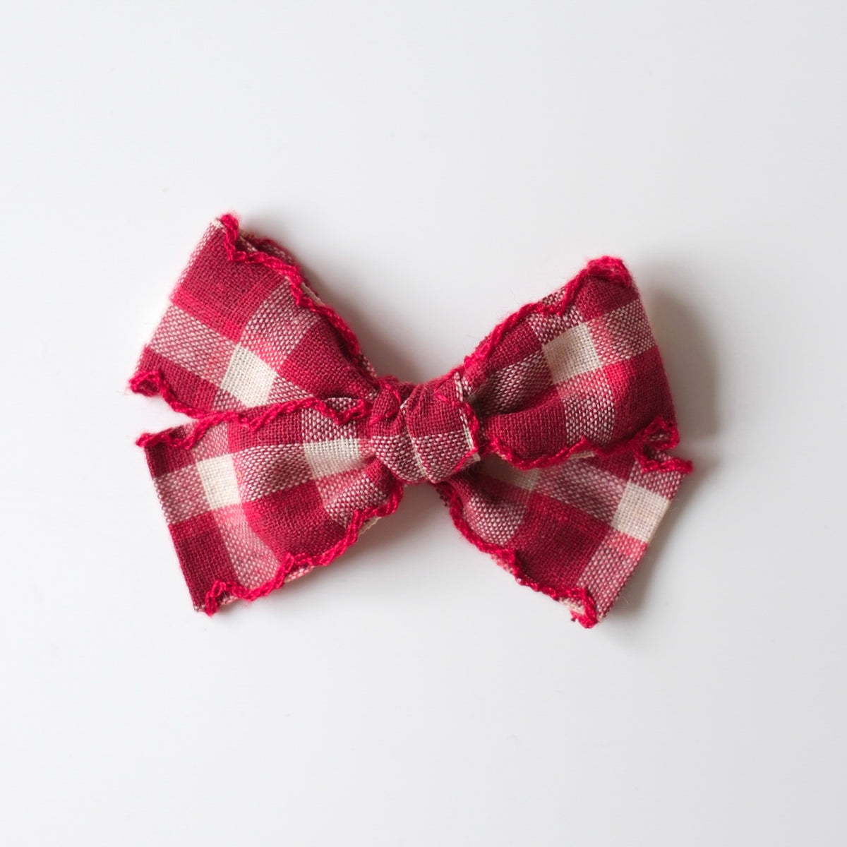 Pixie Bow | Noel Gingham