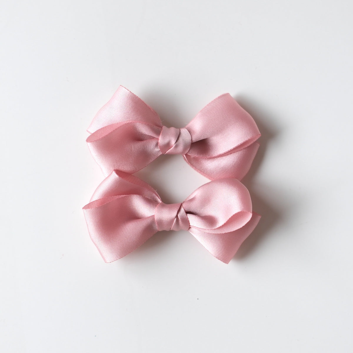 Satin Pigtail Set | Pink Bauble