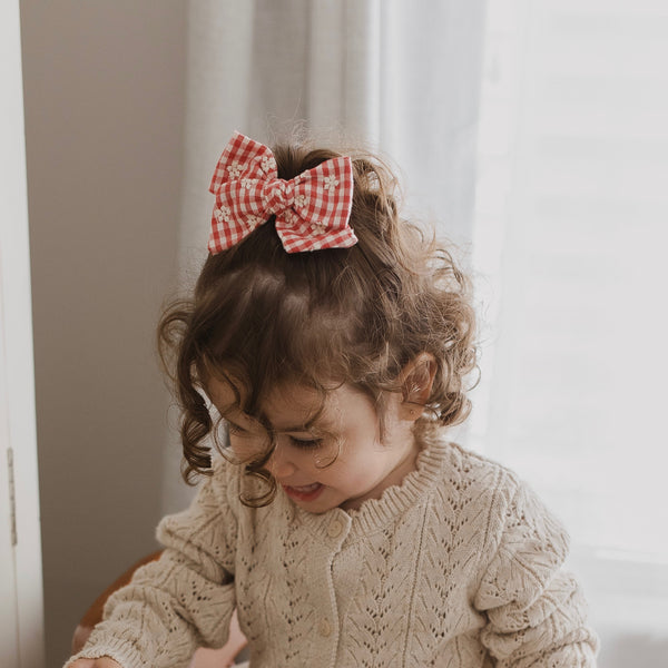 Large Pinwheel Bow // Winter Wonderland
