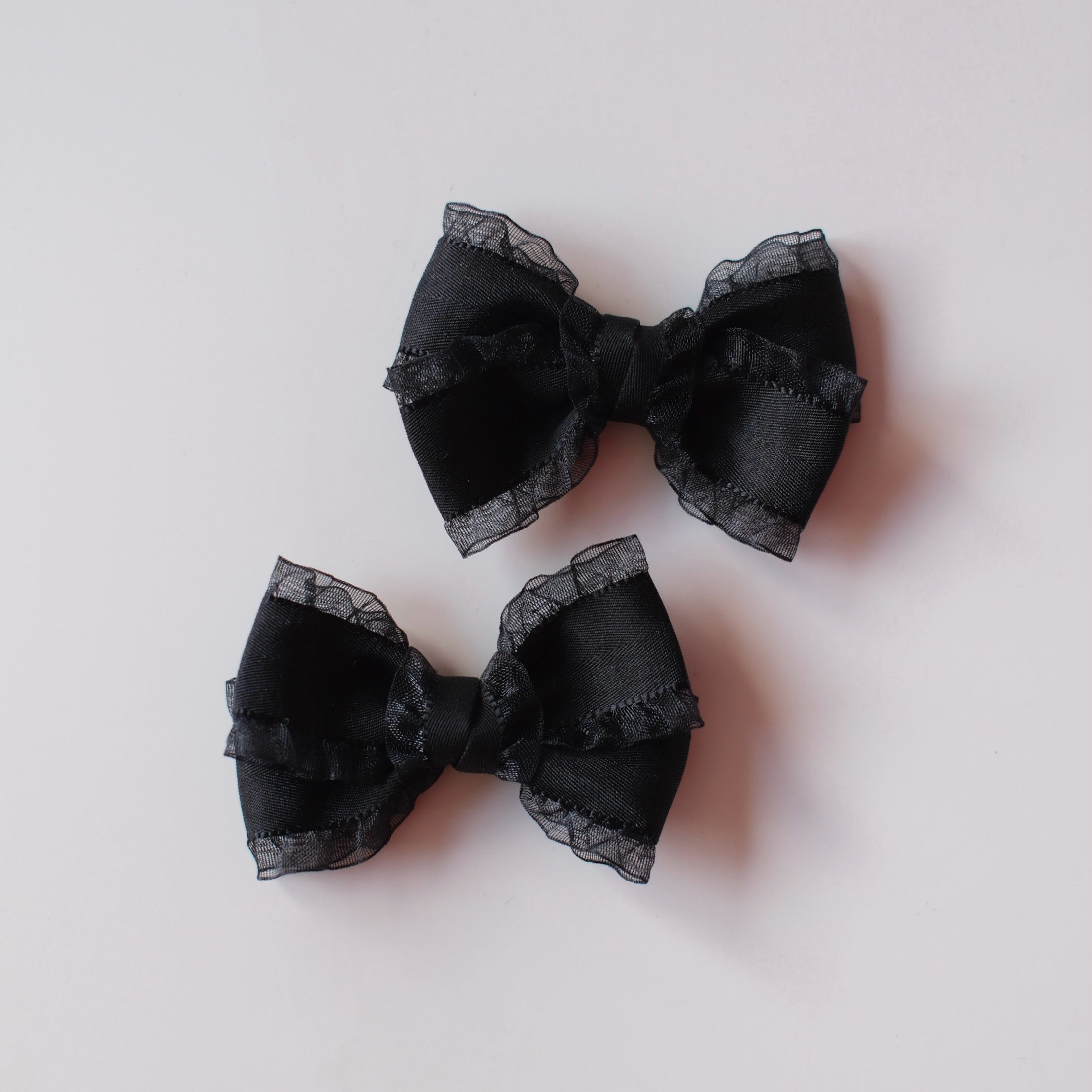 Pixie Pigtail Set | Midnight Peony