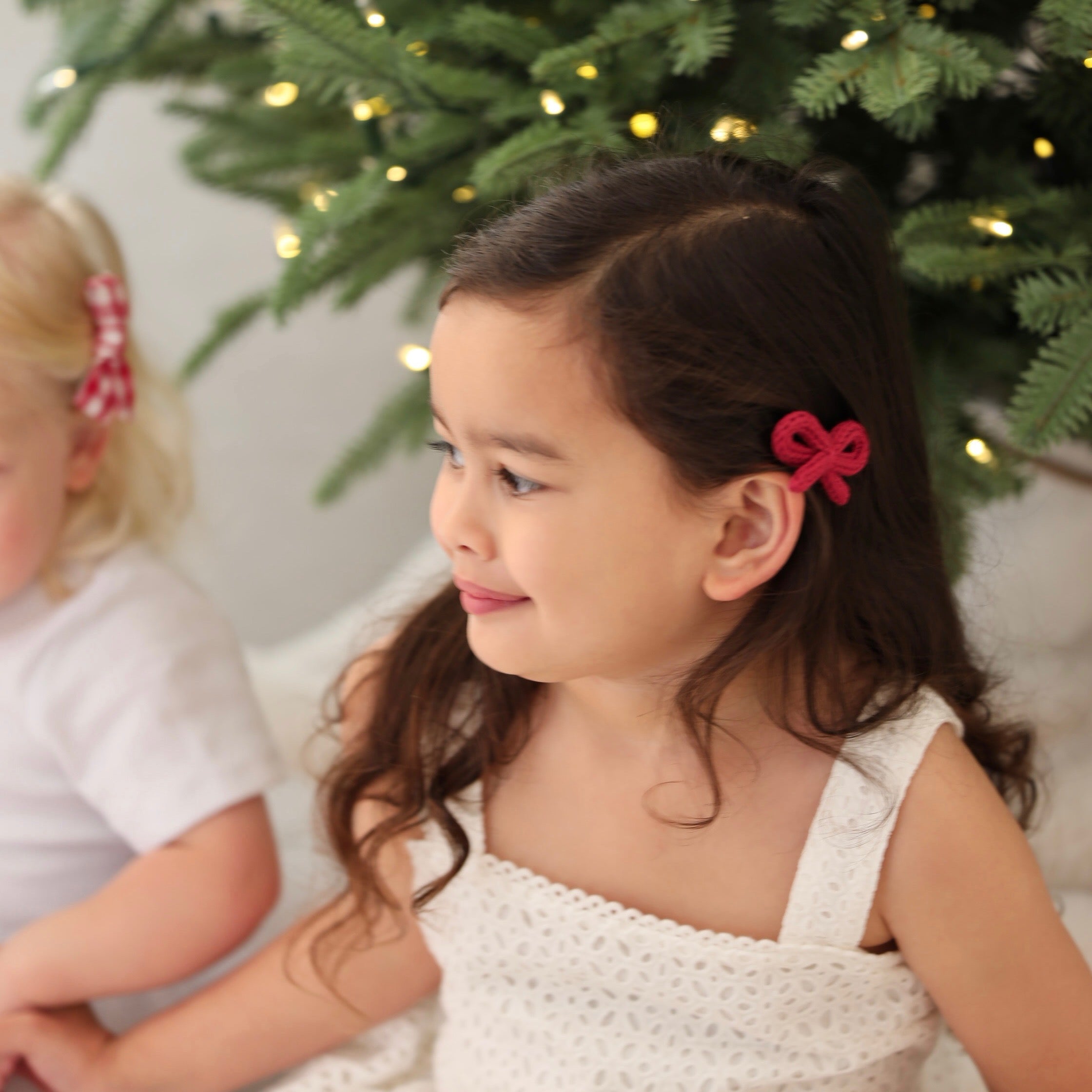 Crochet Ribbon Pigtail Set | Merry Berry