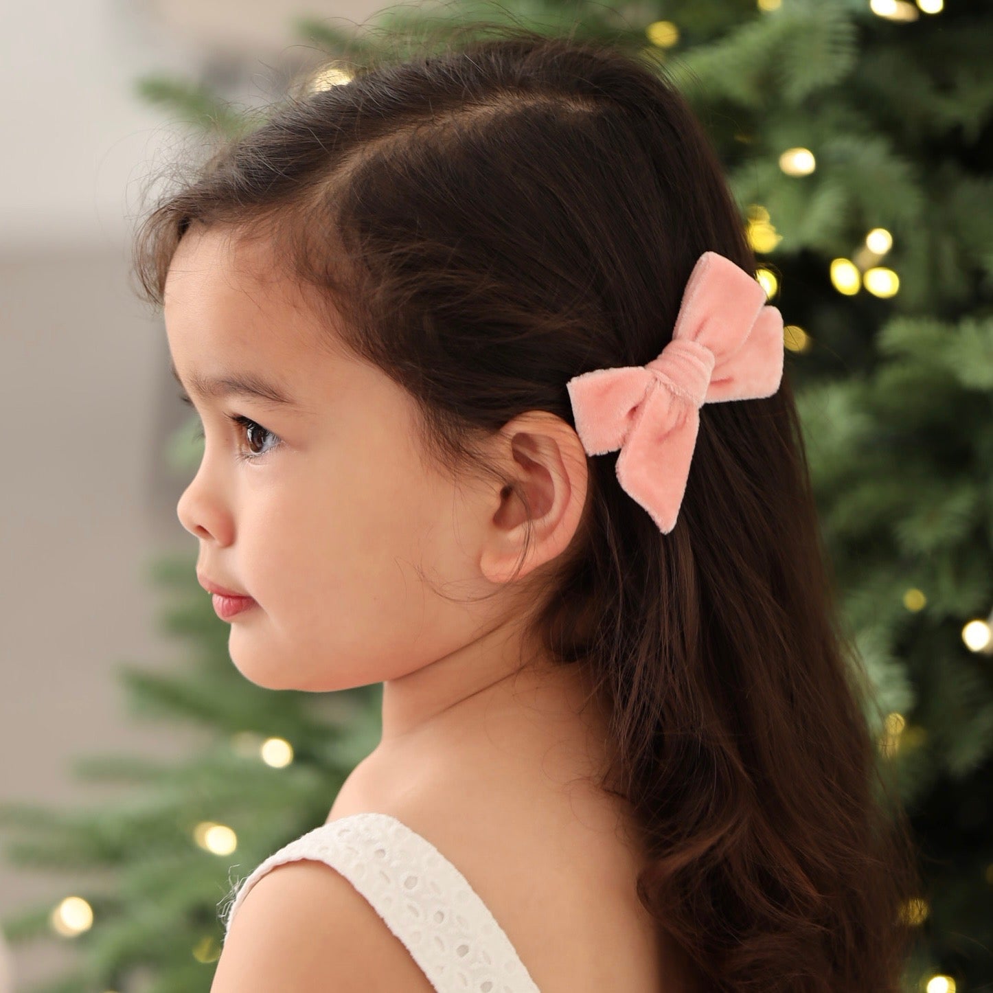 Velvet Bow | Pink Bell