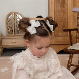 Lace Pigtail Set // Lily Eyelet