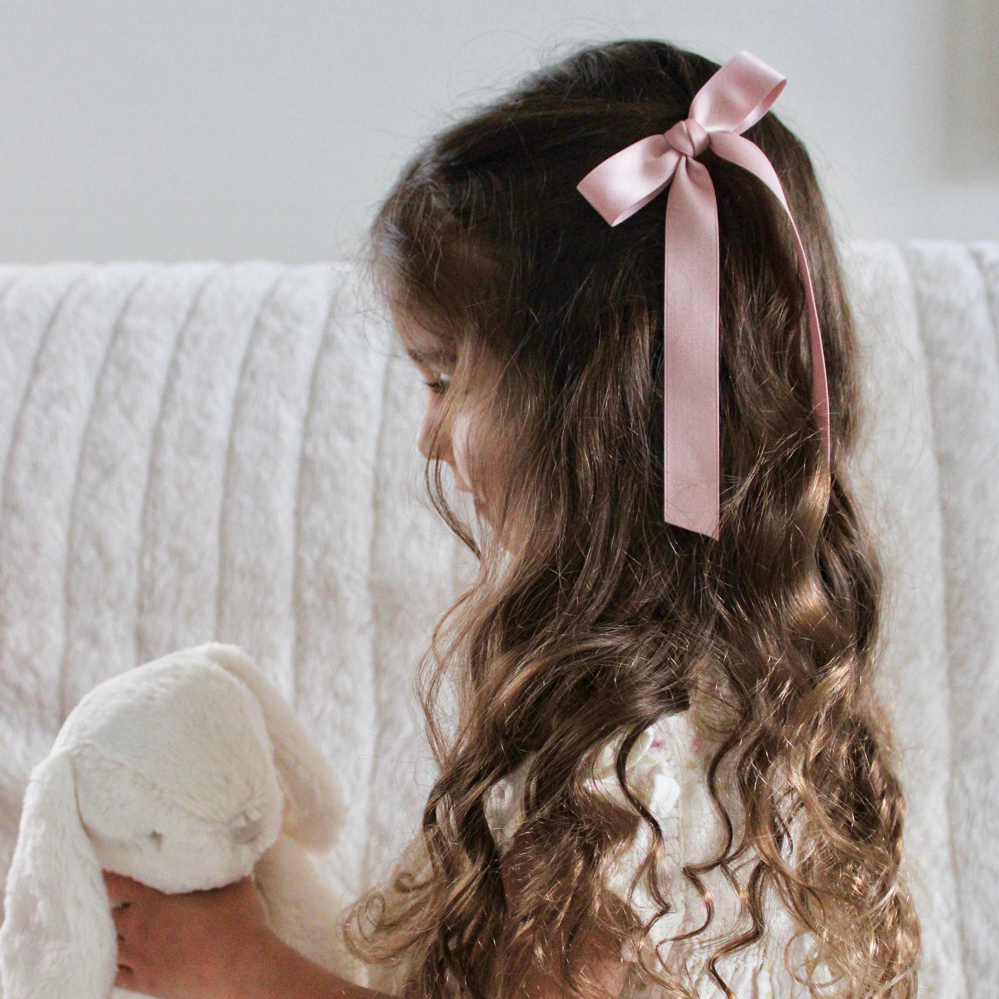 Longtail Bow | Rosy Blush