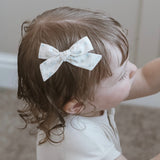 Midi Classic Bow // Misty Petals